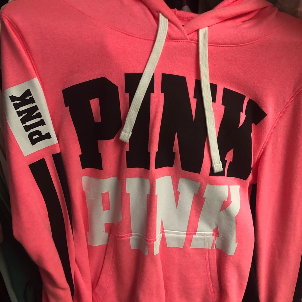COPY - VS pink logo hoodie